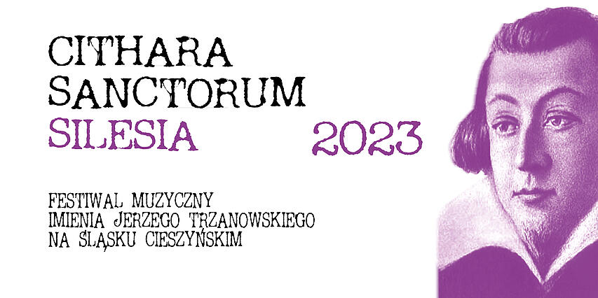  Cithara Sanctorum Silesia 2023 Na zdjęciu plakat imprezy