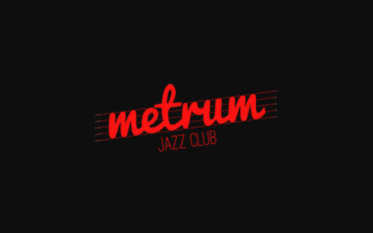  Bluesowe jam session Na zdjęciu logo Metrum