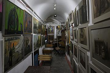 
    fot. Paweł Sowa
 
    Na zdjęciu wnętrze galerii