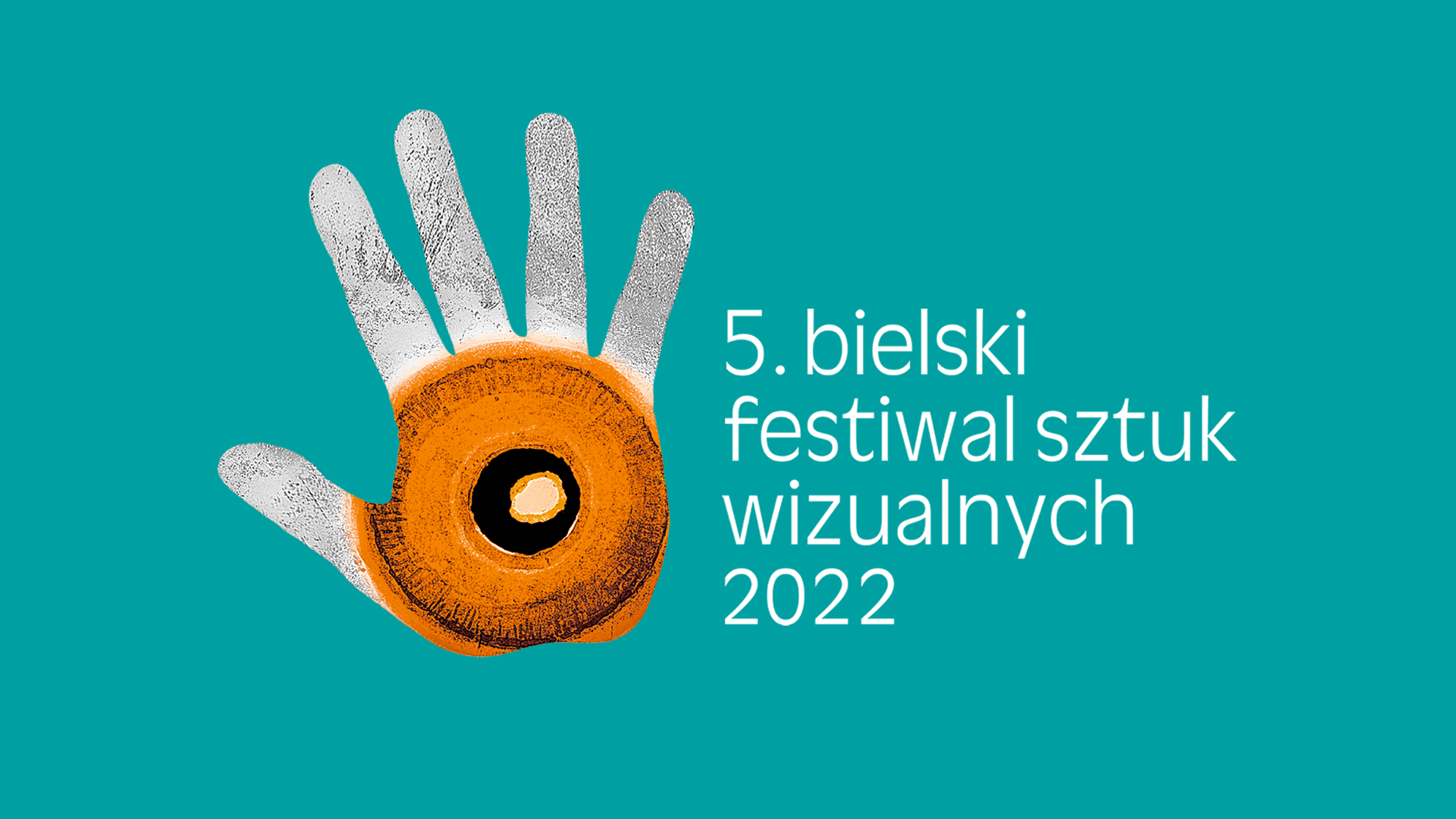  5. Bielski Festiwal Sztuk Wizualnych - wystawa w Starej Fabryce Na zdjęciu plakat wystawy