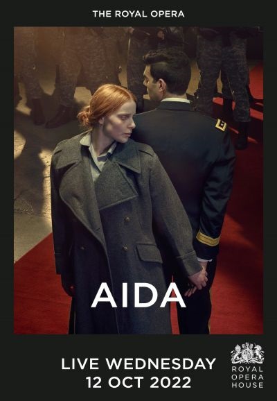 Aida. The Royal Opera Na zdjęciu plakat filmu