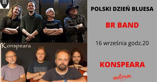  Polski Dzień Bluesa: BR Band i Konspeara Baner informacyjny