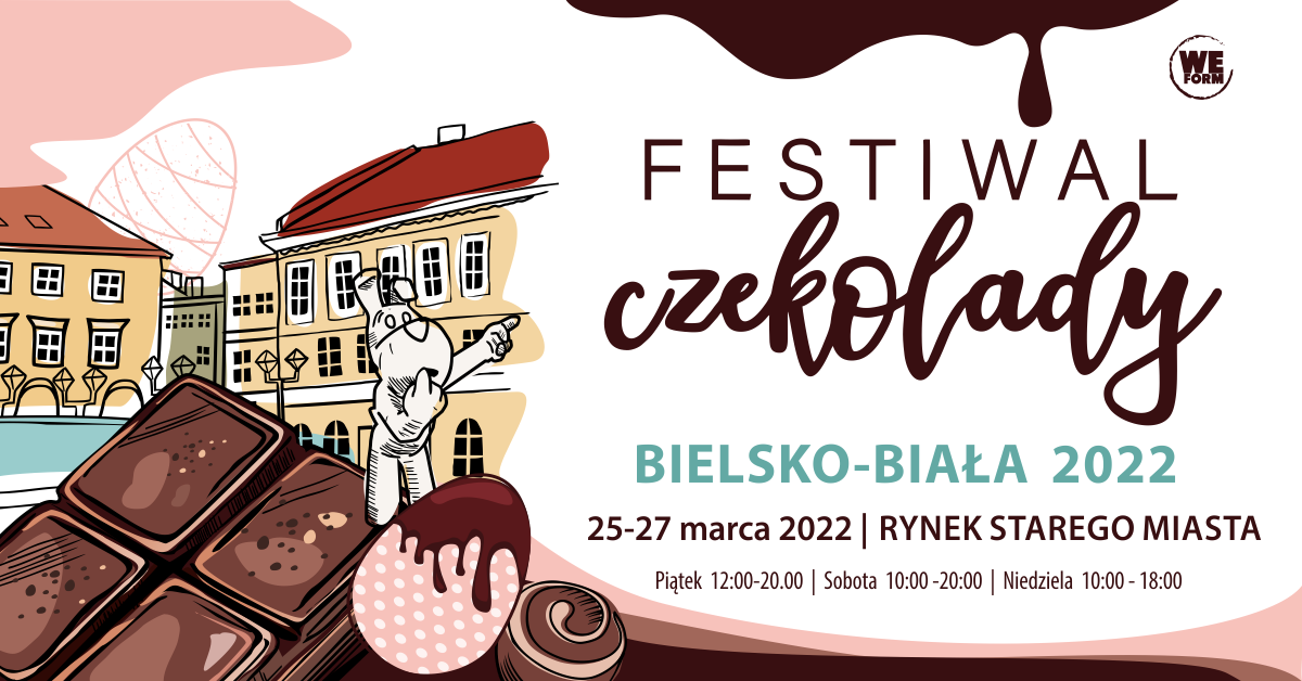  Festiwal Czekolady Na zdjęciu plakat imprezy