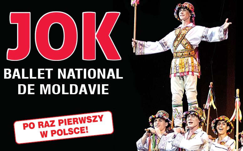  Narodowy Balet Mołdawii JOK - występ odwołany Na zdjęciu plakat koncertu
