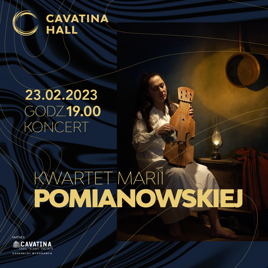  Perły Muzyki Polskiej Kwartet Marii Pomianowskiej Na zdjęciu plakat koncertu