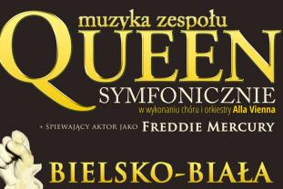  Queen symfonicznie Na zdjęciu plakat koncertu