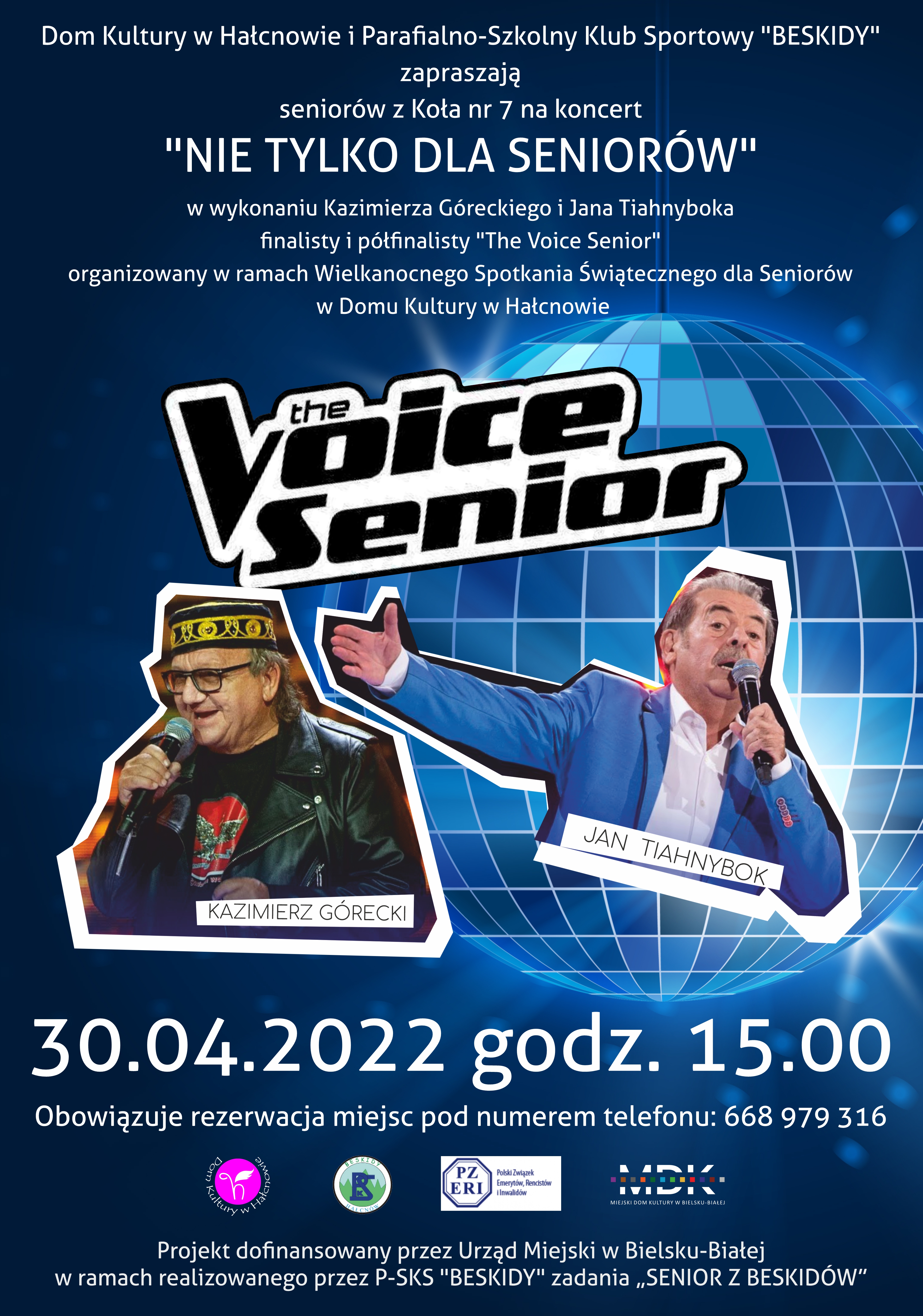  The Voice Senior Na zdjęciu plakat imprezy