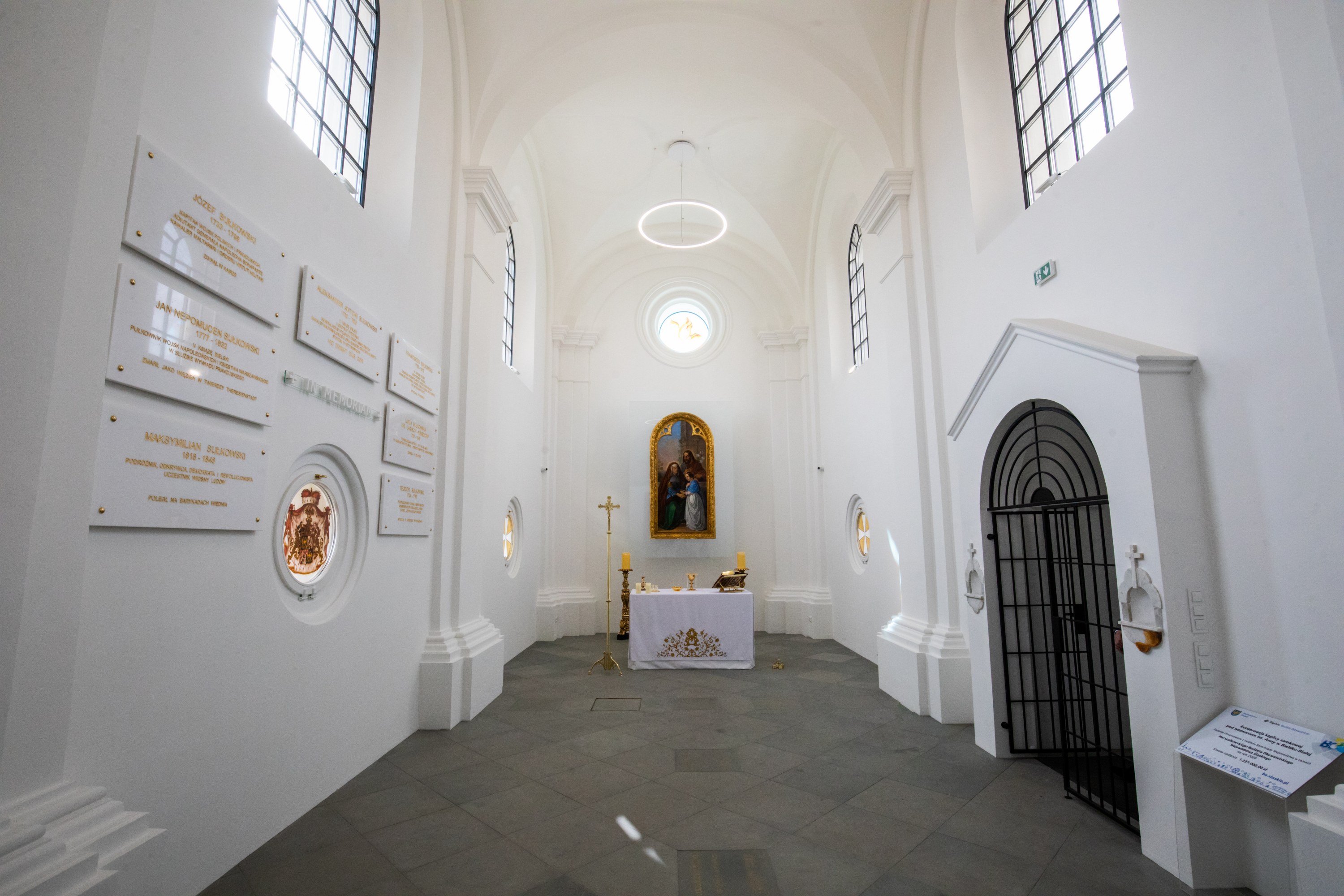  Wnętrze kaplicy św. Anny, fot. Paweł Sowa Na zdjęciu wnętrze kaplicy św. Anny