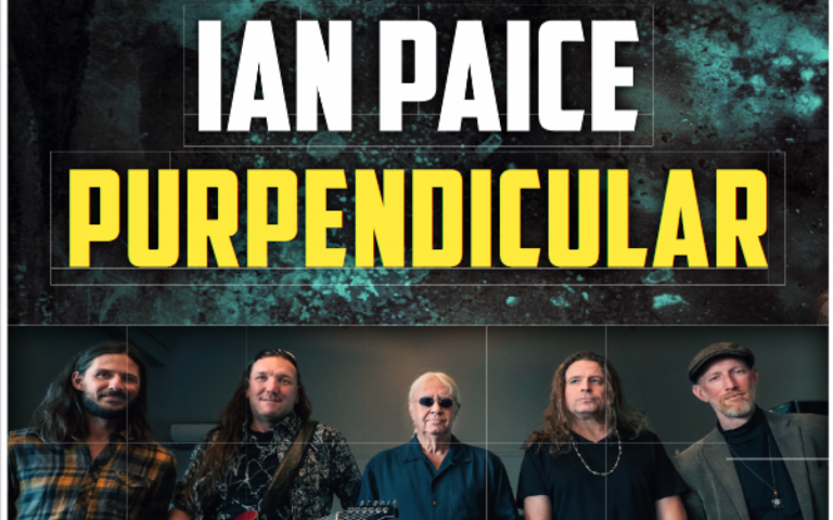  Ian Paice & Purpendicular Na zdjęciu plakat koncertu