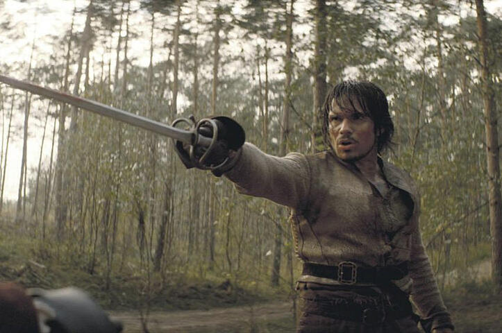  Trzej muszkieterowie: D'Artagnan  Na zdjęciu kadr z filmu