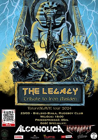  The Legacy, Alcoholica, Livgardet Na zdjęciu plakat koncertu