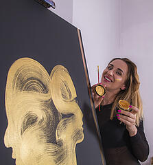 
    Magdalena Kapela: malarstwo
 
    Na zdjęciu Magdalena Kapela