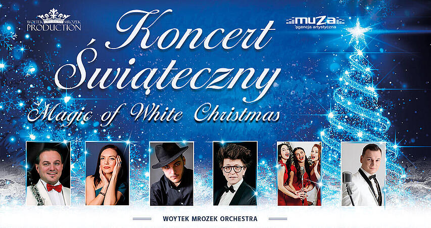  Magic of White Christmas Na zdjęciu plakat imprezy