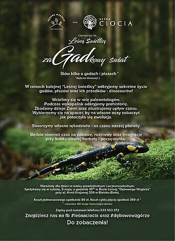  zaGADkowy świat Na zdjęciu plakat wydarzenia