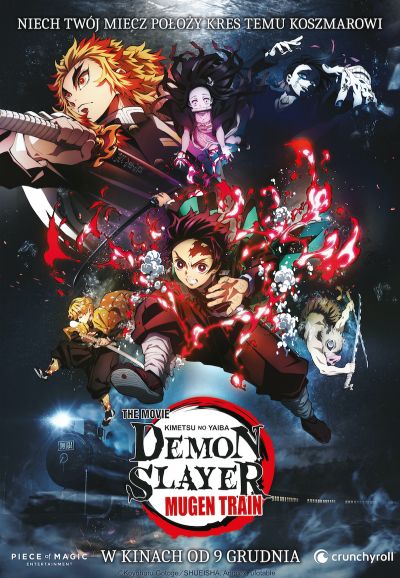  Demon Slayer Na zdjęciu plakat filmu