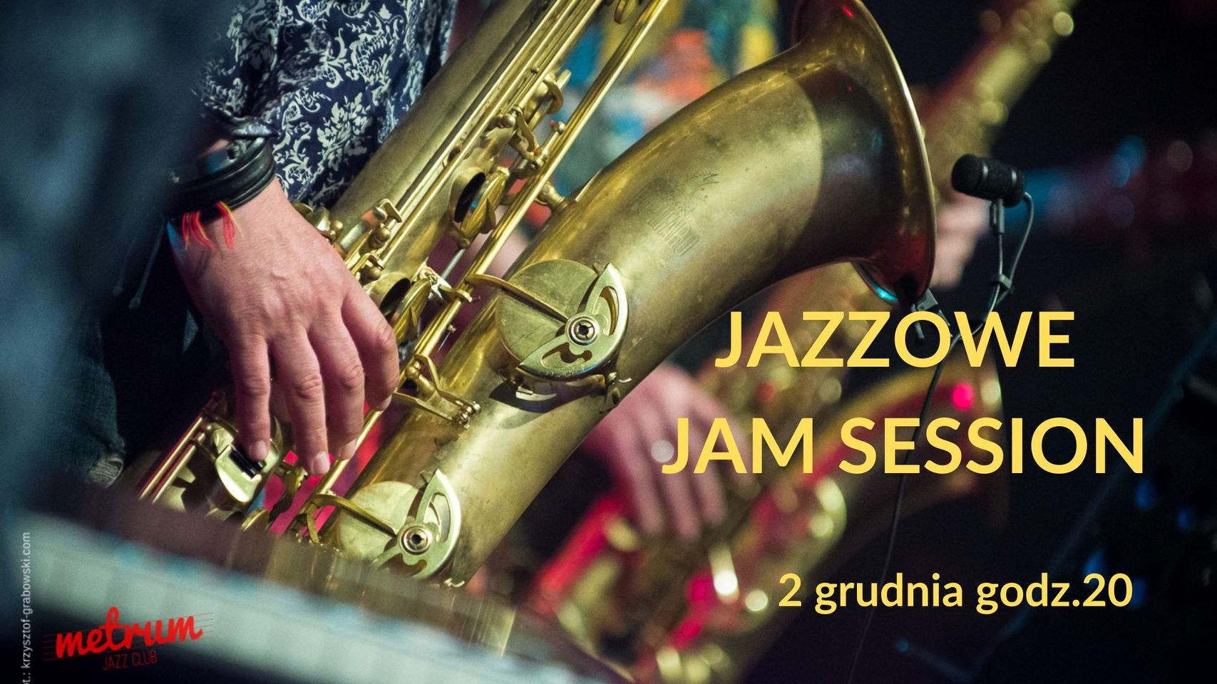  Jazzowe Jazz Session Na zdjęciu plakat imprezy